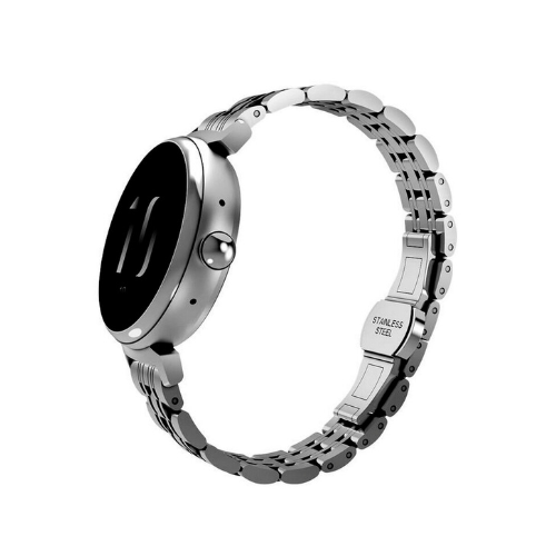 HI Future Aura 1.04’ AMOLED Display Smart Watch Silver - Image 4
