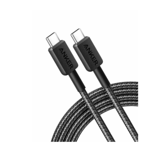 Anker USB C TO C Braided 6FT 240W A81D6H11 Black
