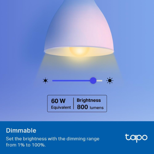 TAPO Smart Wifi Light Bulb Multicolour - Image 3