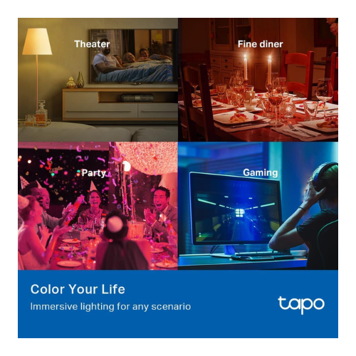 TAPO Smart Wifi Light Bulb Multicolour - Image 2