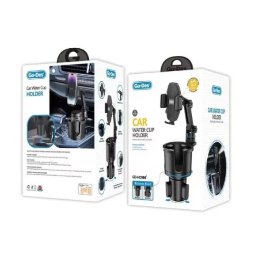 GO-DES Water Cup Holder Adjustable 360 Rotation GD-HD566 - Image 4