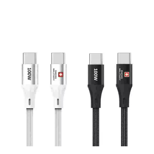 SWISS Military 100W USB-C TO USB-C Cable - Image 3