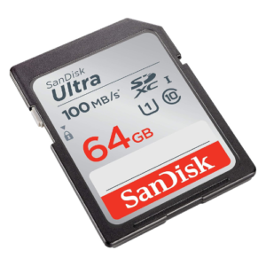 SanDisk Ultra 64GB SDXC Memory Card 100MB/s