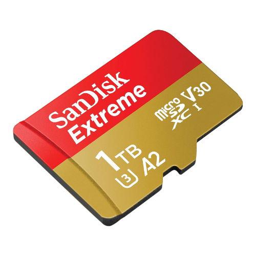 Sandisk 1TB Extreme microSD UHS I Card For 4K Video Action Cams & Drones 190MB/s
