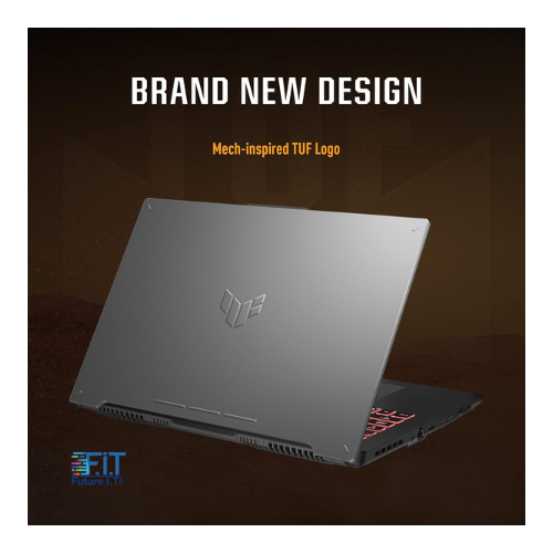 ASUS TUF Gaming F17 FA707NU-DS74 AMD Ryzen 7 7735HS 3.2GHz/17.3''/1920x1080 144Hz IPS/16GB/1TB SSD/6GB NVIDIA GeForce RTX 4050/Win 11 Gaming Laptop - Image 3