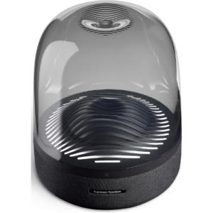 Harman Kardon Aura Studio 4 - Premium Bluetooth Home Speaker with Superior Sound, Diamond-Effect Lighting