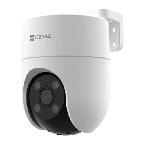EZVIZ H8C 4G 2K Pan & Tilt 4G Camera with Auto-Tracking, 2 Way Talk, Color Night Vision, Active Defense with Siren & Strobe Light, Weatherproof