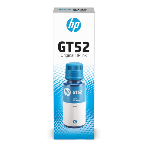 HP GT52 Cyan Original Ink Bottle