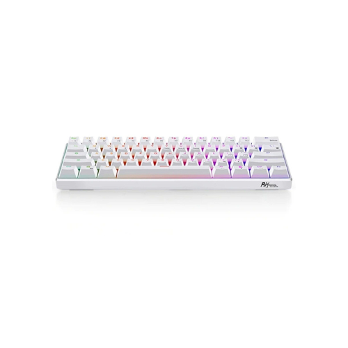 Royal Kludge RK61 mini White mechanical keyboard-Red switch- wired and bluetooth arabic english - Image 3