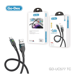 GO-DES QUICK CABLE 1000MM 5A Charging + Data Transmission GD-UC