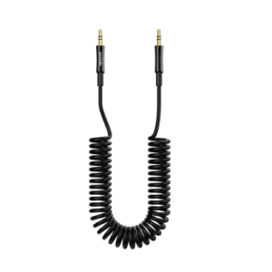 Porodo  3.5MM AUX Coiled Audio Cable 4 Feet