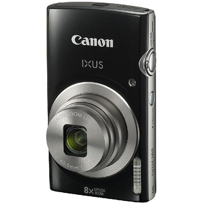 Canon Camera IXUS 185 Black Digital IXUS 185 20 MP 5152 1803C001 (Digital IXUS 185 20 MP 5152 x 3864 Pixels CCD 8X HD-Ready) - Image 2