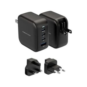 Powerology 3 Port PD +1QC3.0 GaN Wall Charger 100W