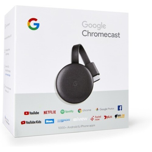 Google Chromecast 3 Streaming Media Player