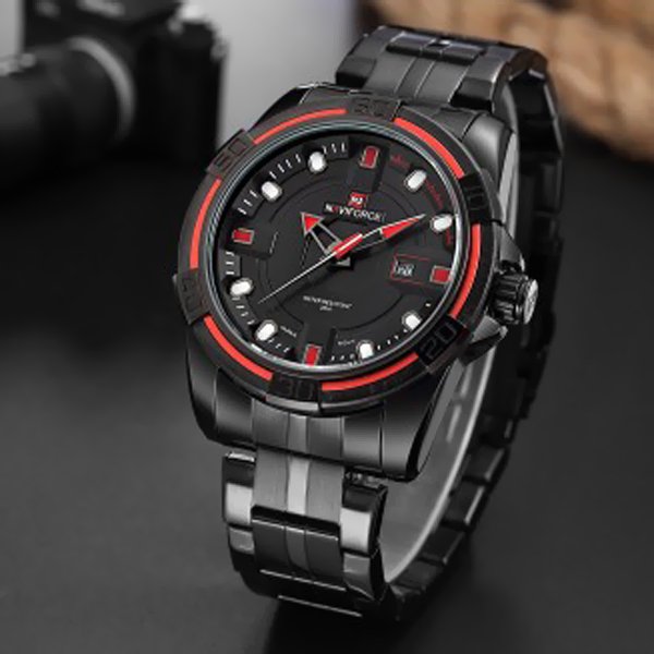 GW Naviforce 9079 Date Chain Watch
