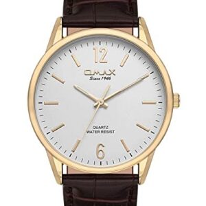 GW Omax 0015 Leather Watch