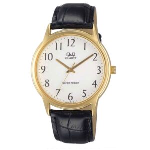 GW Q&Q QLTR Leather Watch