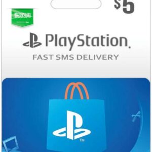 PlayStation PSN KSA $ 5 Gift Card