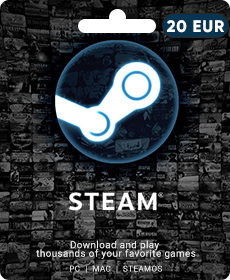 Steam EUR 20 Gift Card