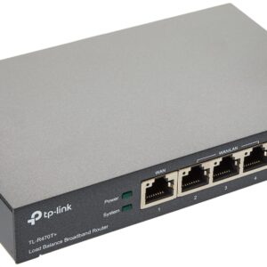 TP Link TL R470T+ Load Balance Broadband Router Multiple WAN Ports Load Balance Bandwidth Control Captive Portal Stable and Reliable Performance Changeable WAN-LAN Ports