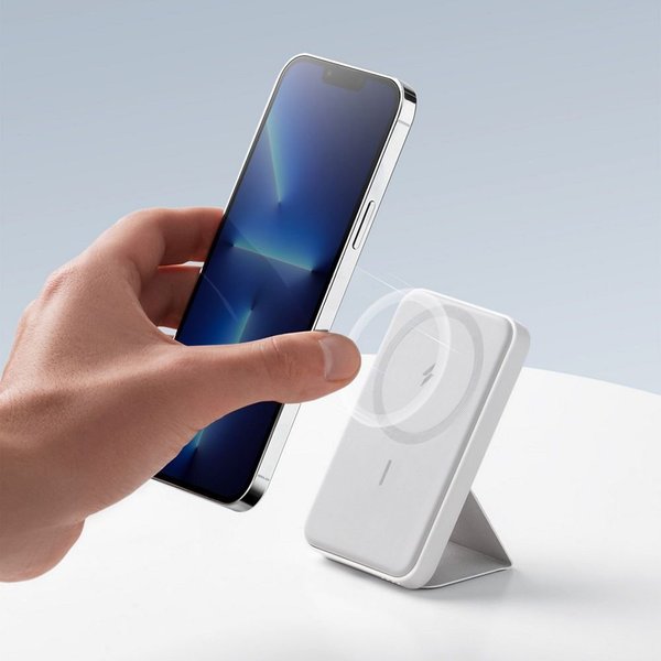 Anker Powercore Magnetic 5k Wireless Power Bank With Bracket MAG GO A1611H21