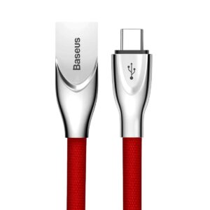 Baseus Type -C Zinc Fabric Red